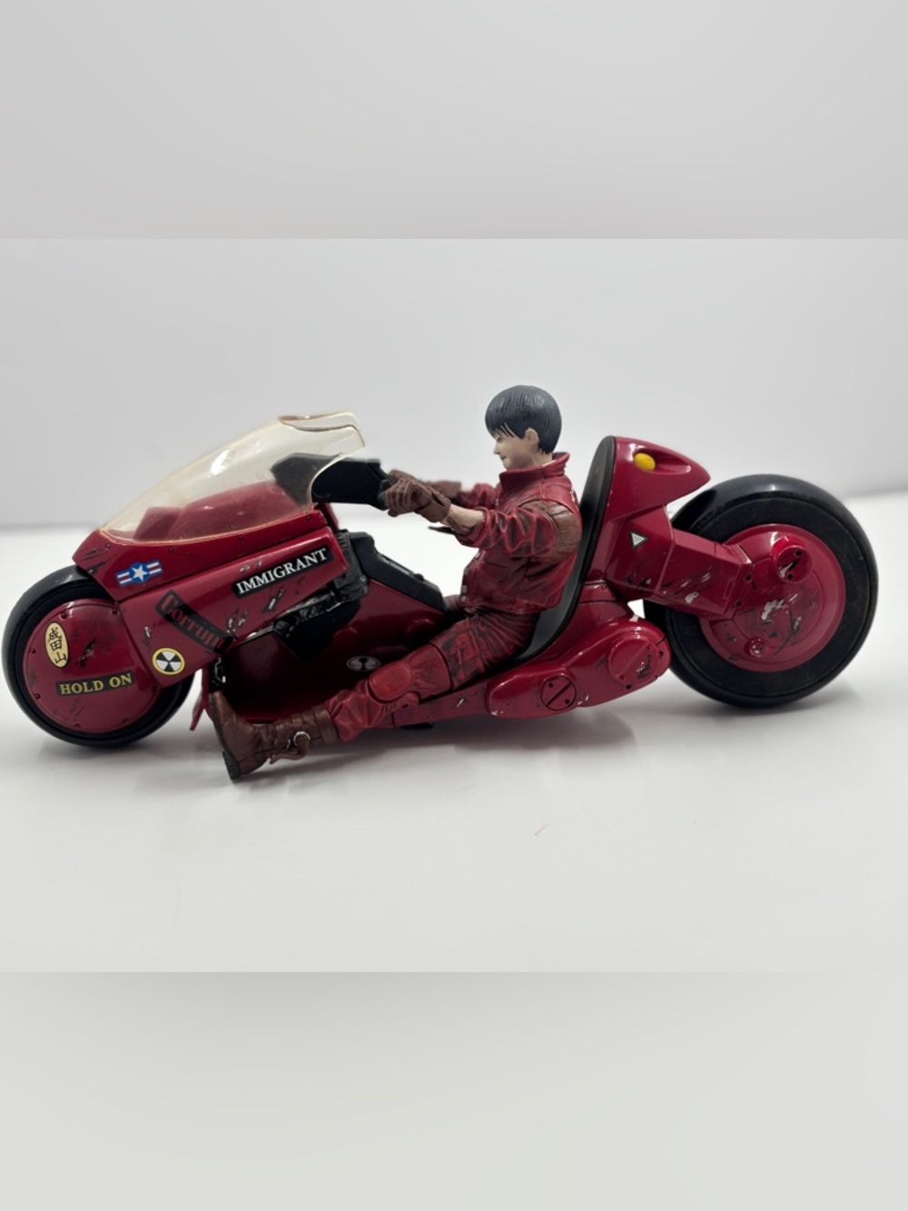 “Akira Kaneda w/ Motorcycle  Action Rider - Anime-Inspired Collectible. Vintage.